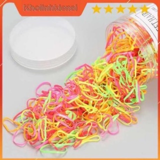 Dây thun buộc tóc nhiều màu-20 sợi