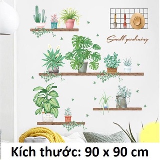 Hocham Decal dán tường nhiều mẫu, tranh dán tường giấy PVC cao cấp hàng đẹp NNTB
