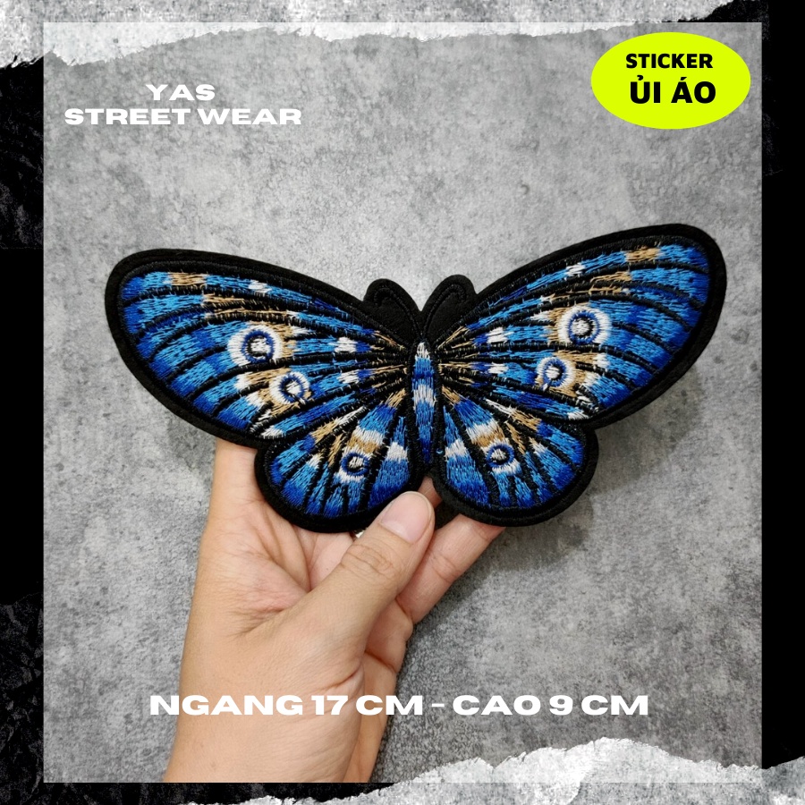 Sticker ủi áo cao cấp, miếng dán quần áo dùng làm Patch ủi, miếng vá quần áo, vá áo phao, trang trí BALO