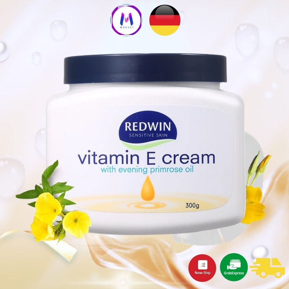 Kem dưỡng ẩm, làm trắng da mặt và body Redwin Vitamin E Cream 300ml - Shop Mecici