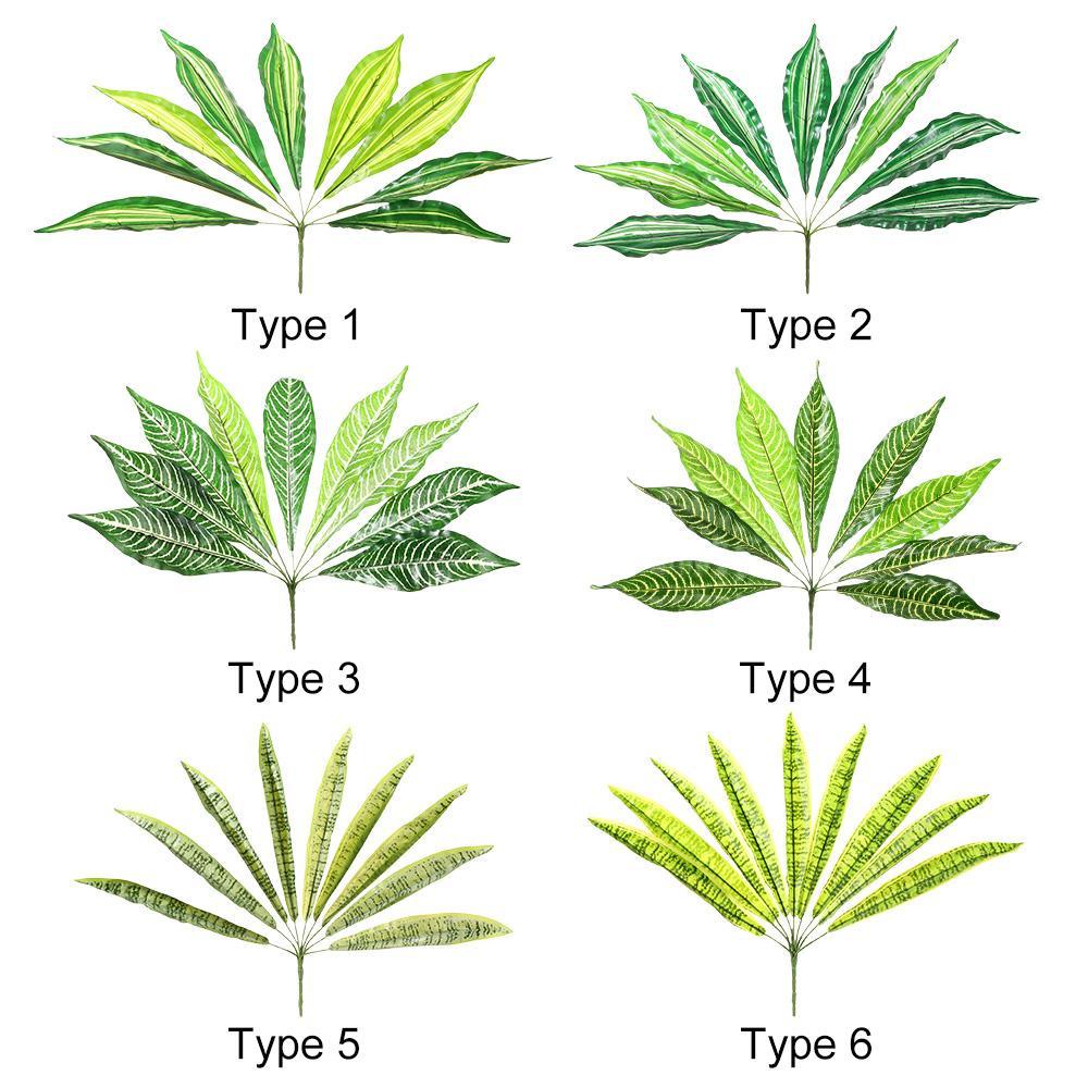 Chậu Cây Nhiệt Đới Nhân Tạo Để Bàn Trang Trí Nhà Cửa