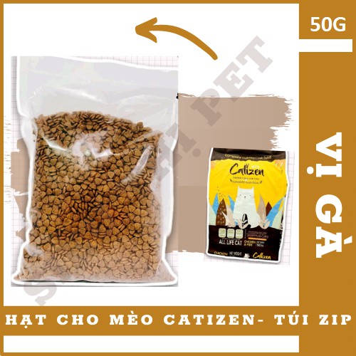 (KHUYẾN MÃI) Hạt khô hỗn hợp hoàn chỉnh cho mèo mọi lứa tuổi Catizen