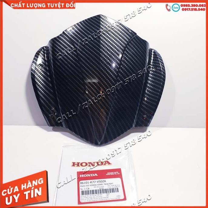 Mua Ngay Combo Chắn Gió Sh 2020 Sơn Carbon + Tem HONDA Chữ Đỏ Chính Hãng