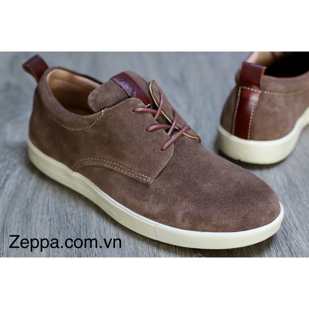 ZEPPA - Gian Hàng Chính Hãng - Giày da bò nam - Màu nâu đỏ (Size: 39-44) - MS: GDN29