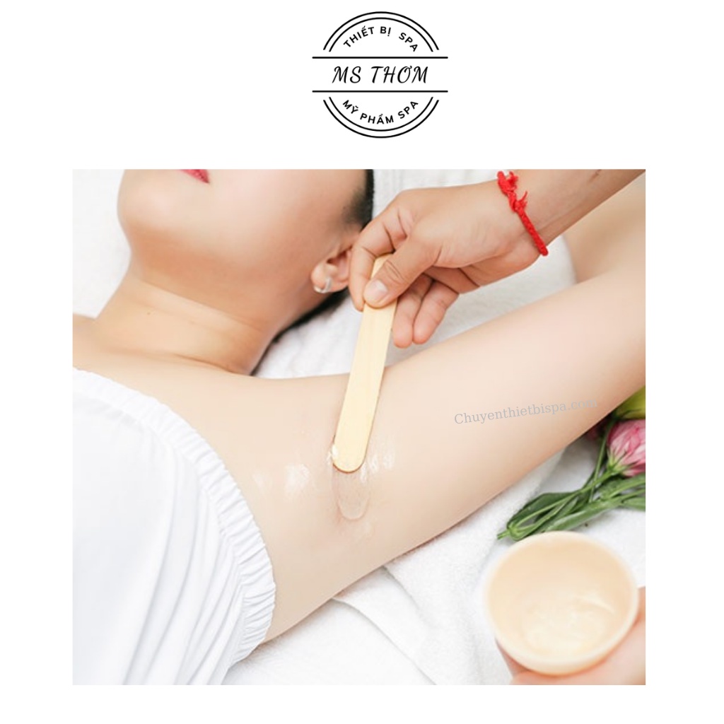 Que đè lưỡi gỗ dùng để quét sáp wax, quét gel siêu tiện lợi | BigBuy360 - bigbuy360.vn