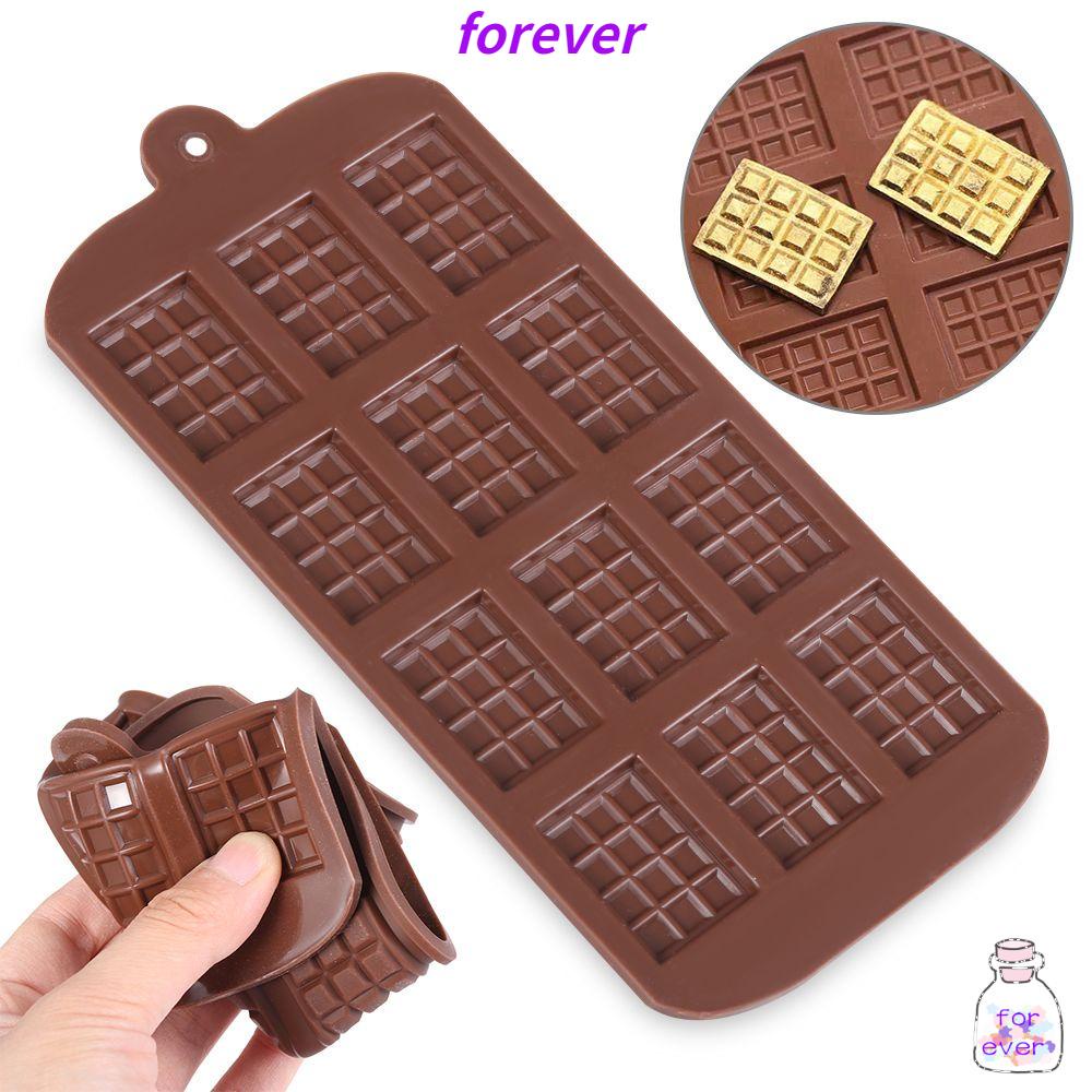 Khuôn Silicone Làm Bánh Waffle/Đá Viên/Kẹo Ngọt Tiện Dụng