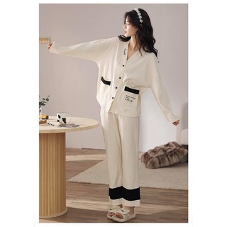 Bộ đồ ngủ nữ, đồ mặc ở nhà Pyjama cotton July