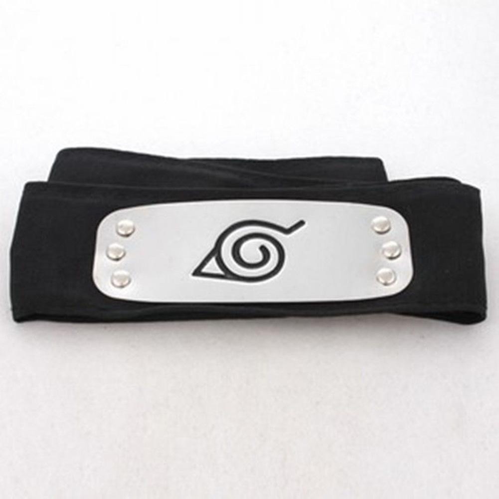 Băng cài đầu hình biểu tượng làng lá cosplay phim Naruto