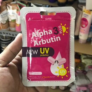  Viên Bột Kích Trắng & Chống Nắng ALPHA ARBUTIN 3 Plus 10 viên/gói - Thái Lan