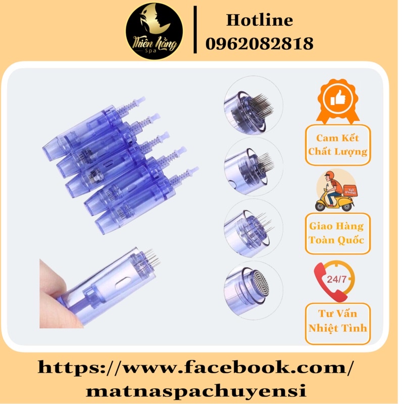 Đầu Kim Nano Cấy Tảo - Kim 12 - Kim 36 Chuyên Dụng Cho Spa