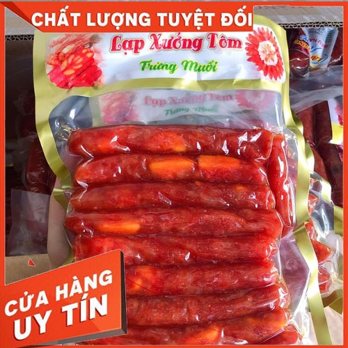 Lạp xưởng tôm trứng muối [Loại Đặc Biệt] Đặc sản Sóc Trăng | BigBuy360 - bigbuy360.vn