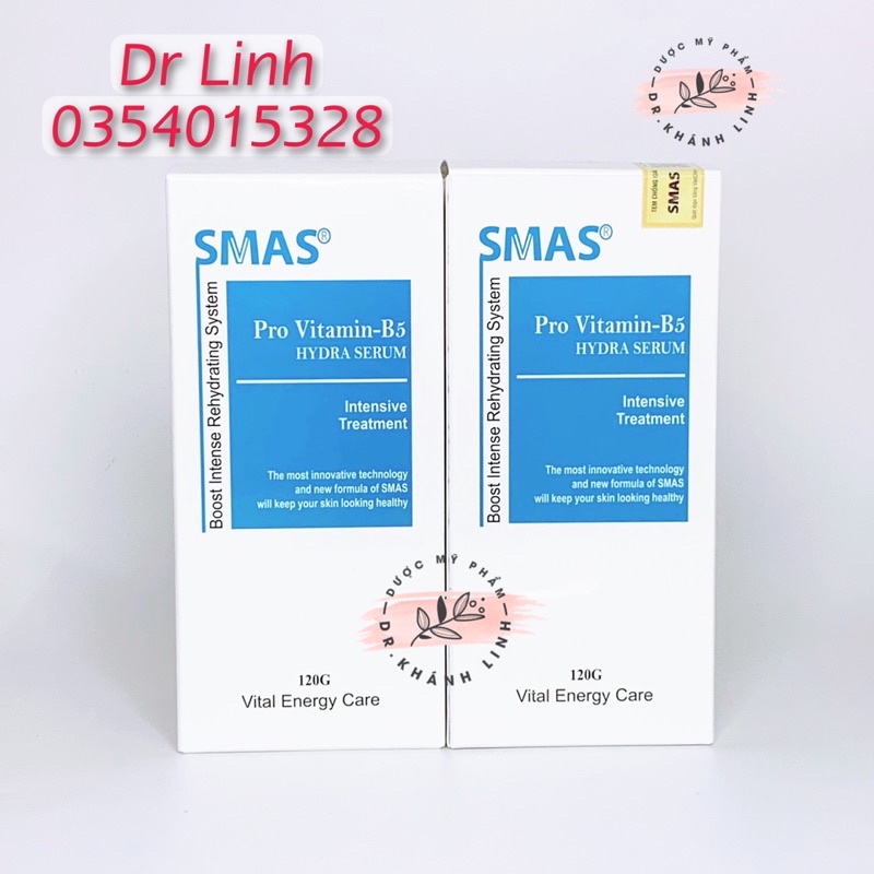 SERUM CẤP ẨM PHỤC HỒI DA SMAS PRO VITAMIN B5