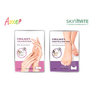 Set mặt nạ ủ dưỡng ẩm tay chân Skinmate collagen_14g/gói (gồm 02 gói mặt nạ tay & 01 gói mặt nạ chân)