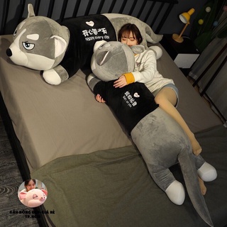 Gấu bông Husky ngáo siêu to