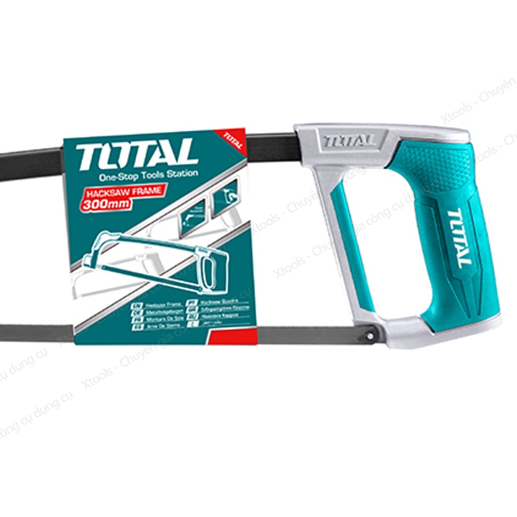 Cưa sắt kim loại cầm tay TOTAL THT541026 12inch hợp kim chống rỉ sét va đập thao tác cưa cắt nhanh chóng hiệu quả cao