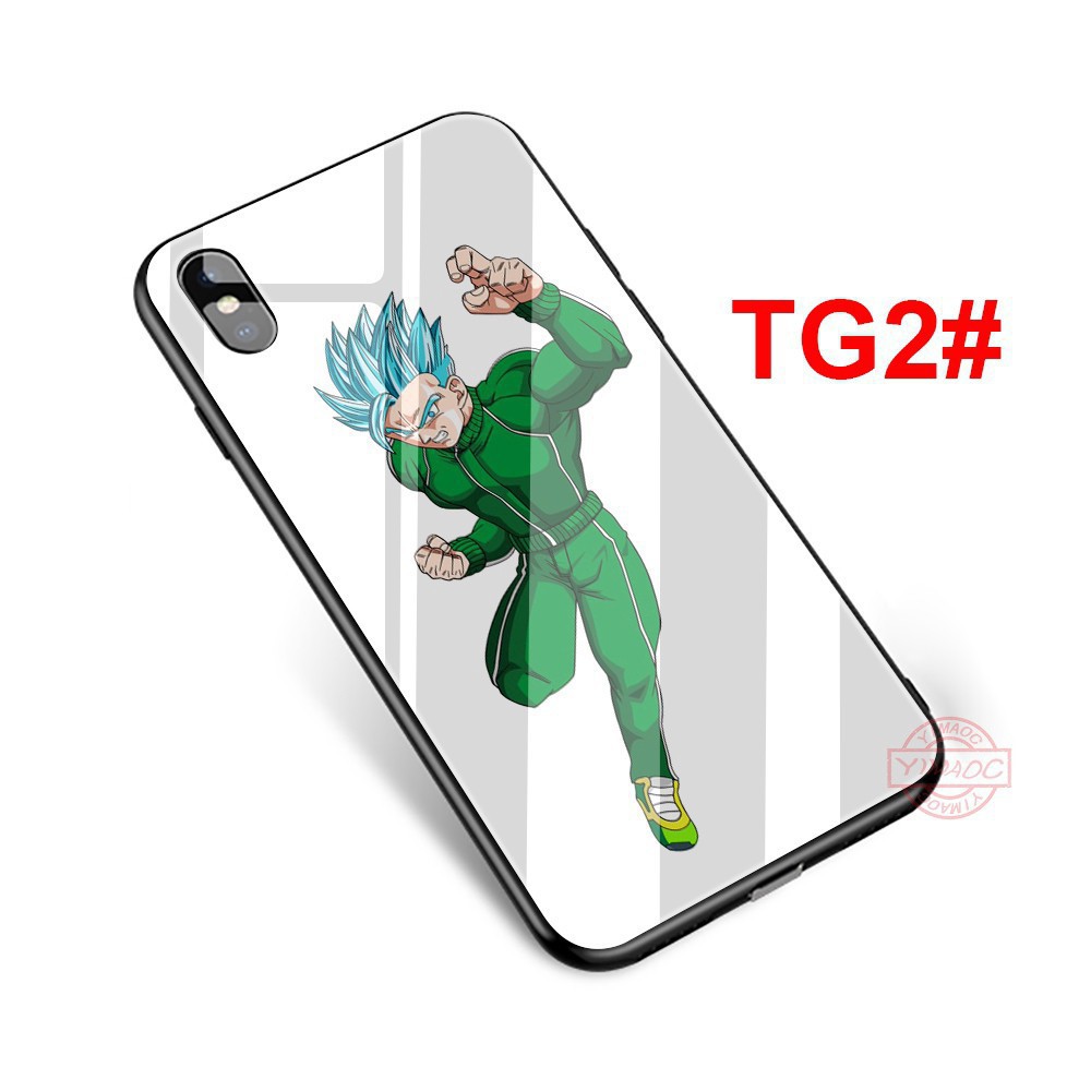 [Bb123]Ốp điện thoại in hình Super Sayan trong Dragon Ball cho iPhone 6 6S 7 Plus 8 Plus XR X XS Max