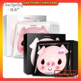Mặt nạ con heo sữa chua thải độc tố, cấp ẩm sáng da, se khít lỗ chân lông OneSping Small Pig