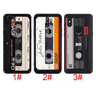 E25 Classical Old Cassette tape OPPO A5 A9 A31 2020 A8 A12 A1K A3S A5S A7 A37 A39 A57 A73 A77 A83 A91 A52 A72 A92 A92S F3 F5 F15 Soft Phone Case
