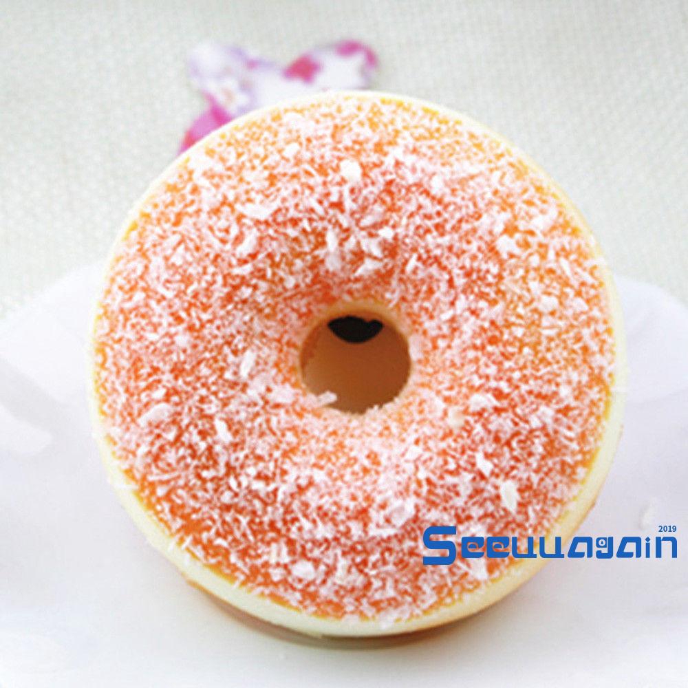 Đồ chơi mềm hình bánh donut xinh xắn giúp giảm căng thẳng