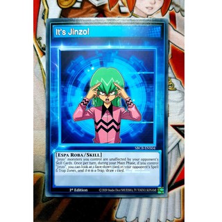 [ Đỗ Lạc Shop ] Thẻ Bài Mint90 Yugioh Spell  - It's Jinzo! - SBCB-ENS04 - Common