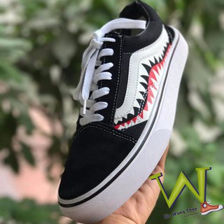[TẶNG HỘP + BILL + TẤT] GIẦY V OLD SCHOOL CÁ MẬP ĐEN TRẮNG NAM NỮ 36-43