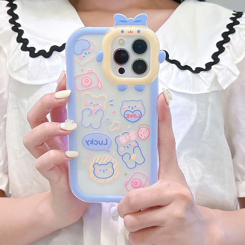 Ốp lưng iphone Ốp Điện Thoại Hình Quái Vật Cho iphone14Promax 13 / 12Pro 6 / 7 / 8 / PLUS Dinuo case