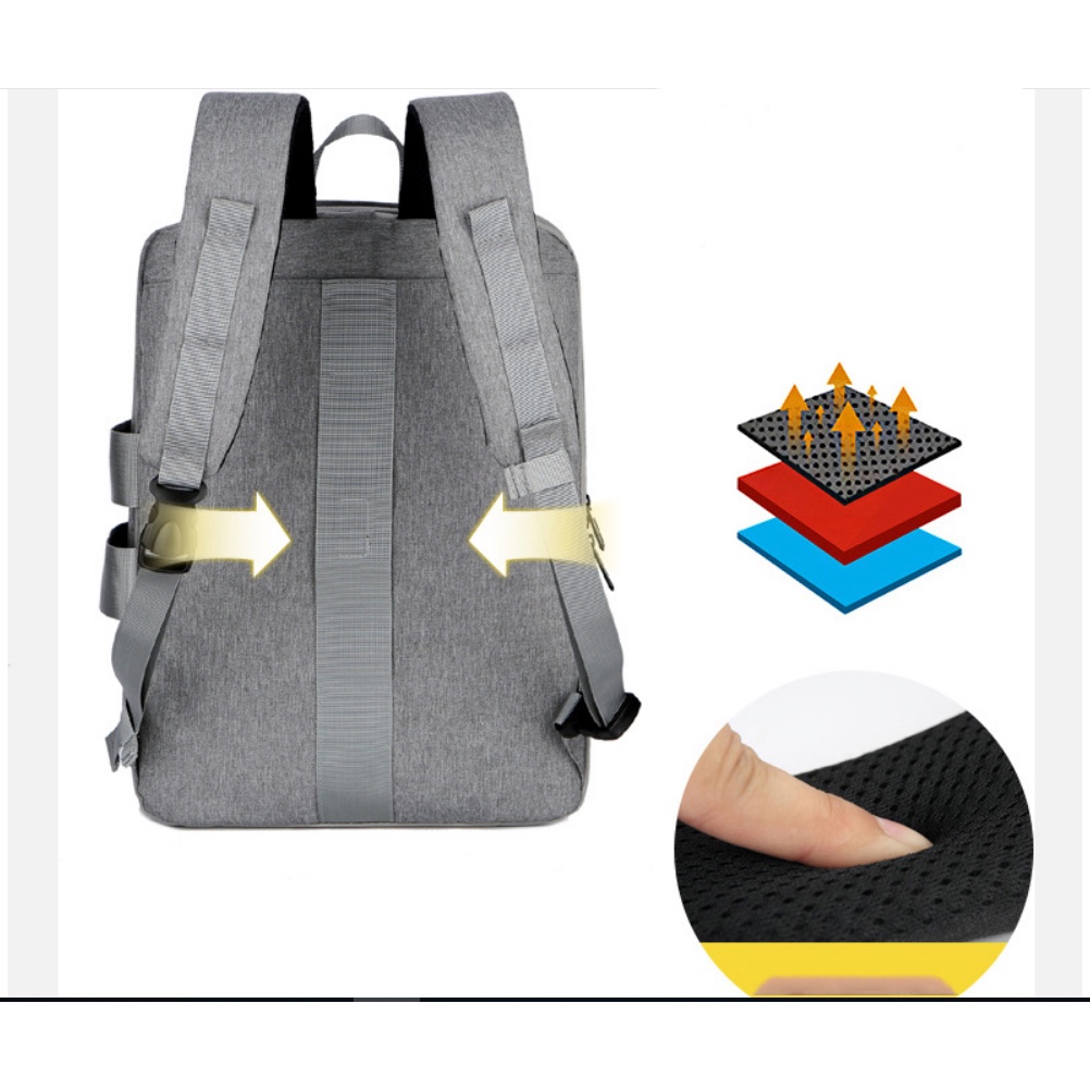 Balo laptop thông minh đa năng cao cấp phong cách mới 17,3 inh