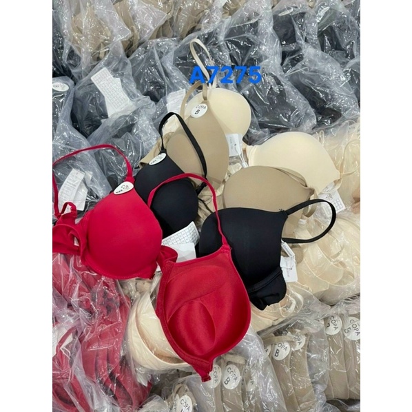 Áo ngực đệm vừa cài trước , áo lót trơn có gọng 7275 không gian có video thật ạ