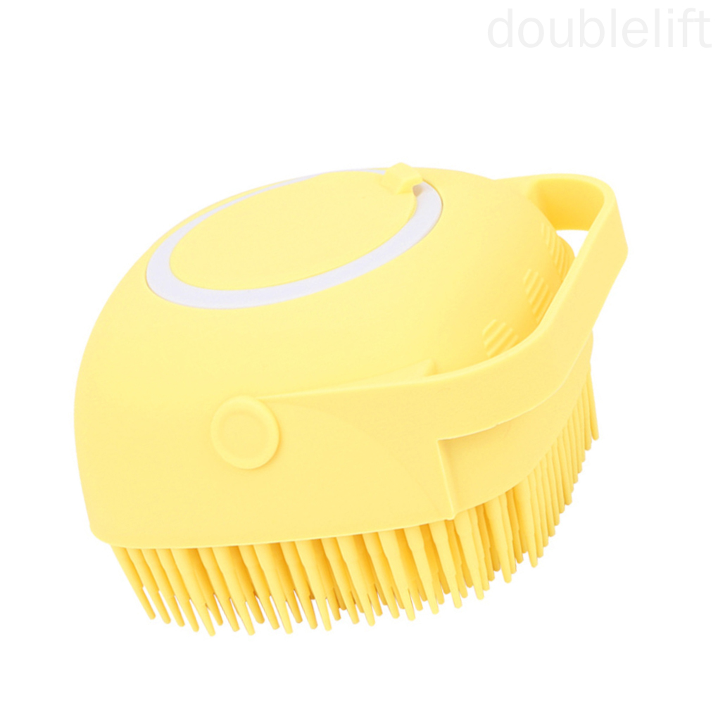 Bàn chải tắm massage cơ thể tẩy tế bào chết bằng silicon cho người lớn và trẻ em