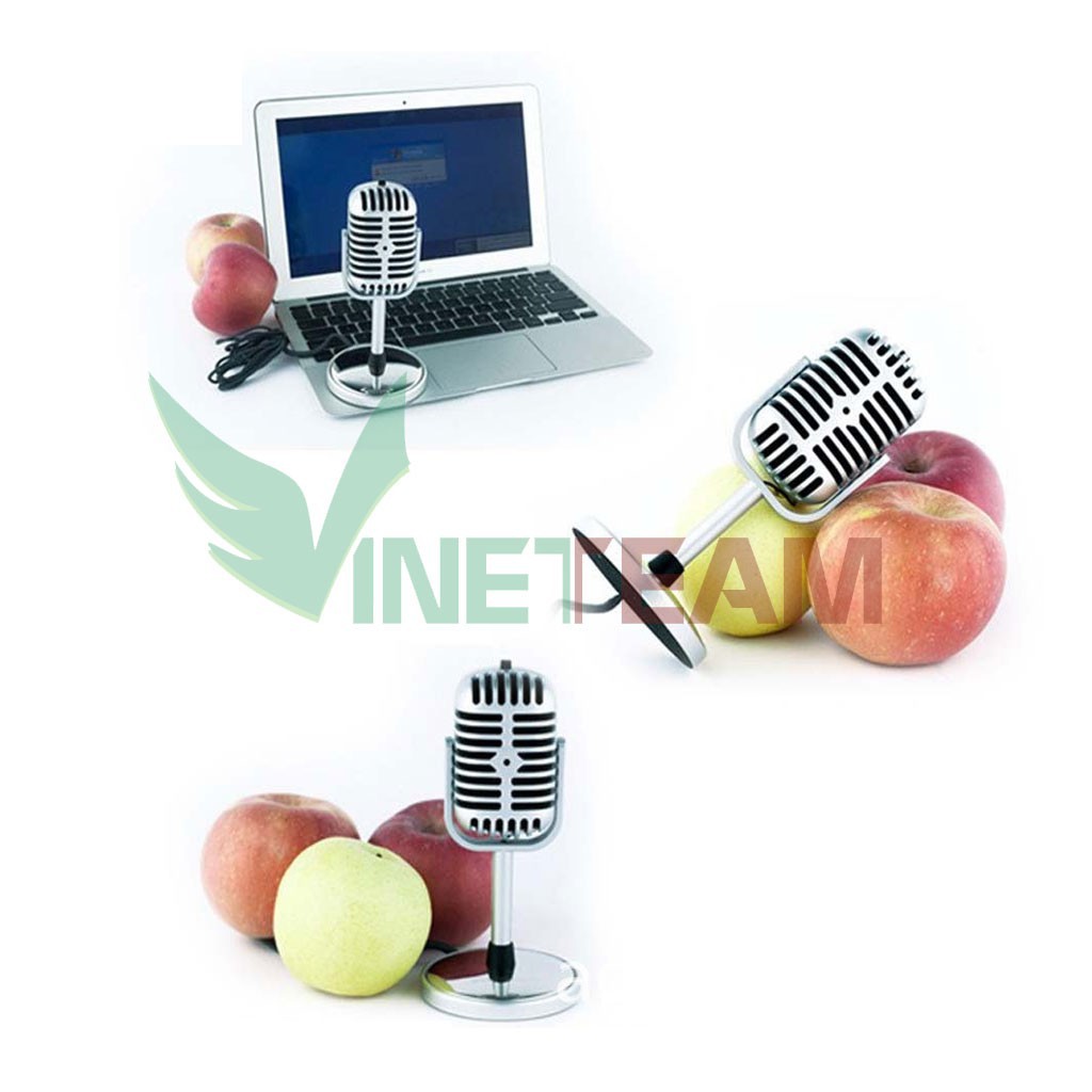 Freeship 50k Mic/Micro thu âm chuyên live stream cho PC laptop Transhine 058 -dc4321