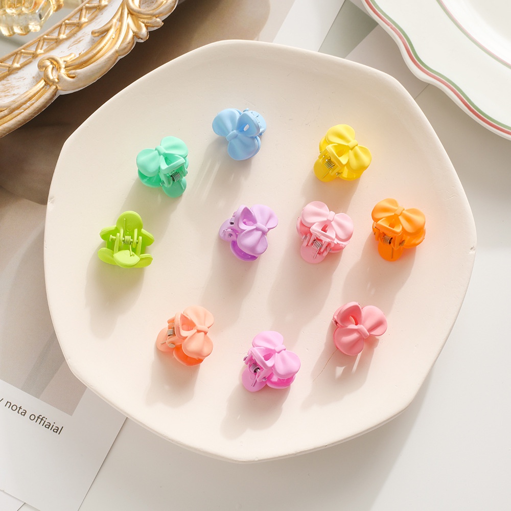 Kẹp Tóc Nơ Nhiều Màu Sắc Dễ Thương Cho Bé Gái