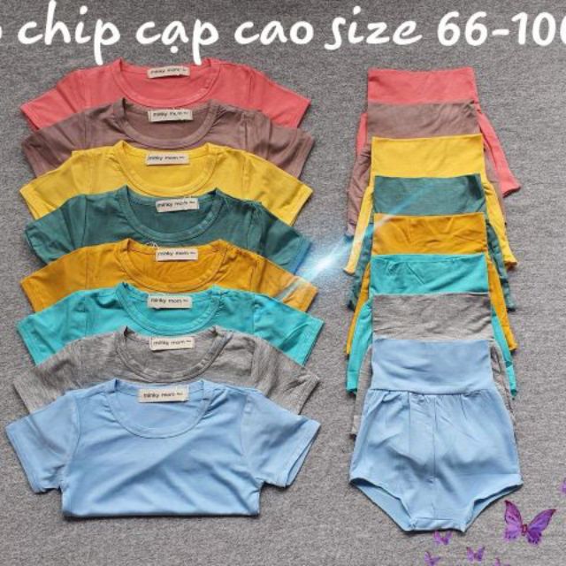 Bộ chip cạp cao thun lạnh VNXK