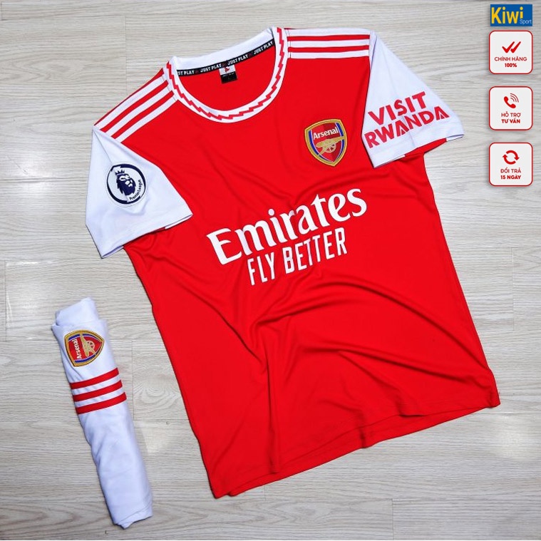 Quần Áo Bóng Đá CLB Arsenal Chất Thun Mát, Đầy Đủ Các Mẫu Mới Nhất Cực hot P002