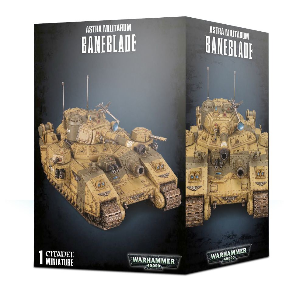 Mô hình nhân vật Warhammer 40k ASTRA MILITARUM BANEBLADE