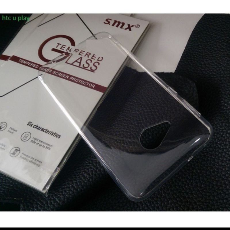 ốp lưng silicon htc u play dẻo trong suốt