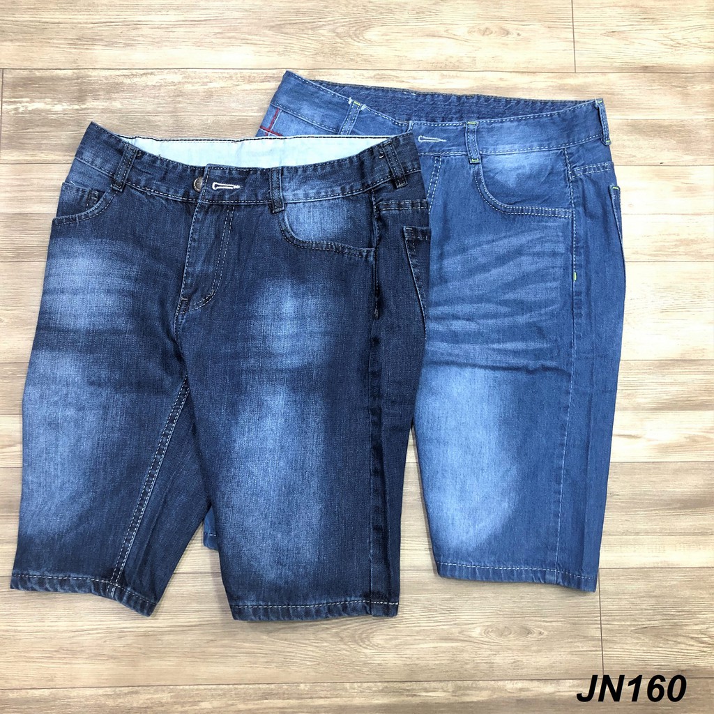 Quần short nam xanh cơ bản JN160
