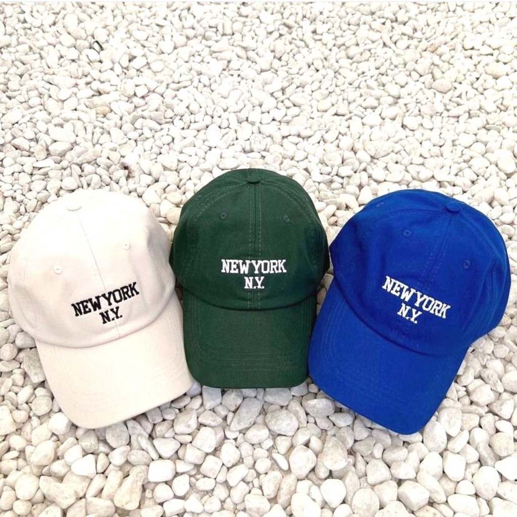 Mũ nón xanh lá lưỡi trai L.A 98 - Nón kết phong cách Hàn quốc màu Trendy KYUBI