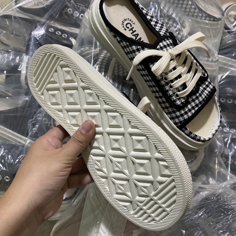 Giầy sục caro đi nhẹ êm hàng Fullbox