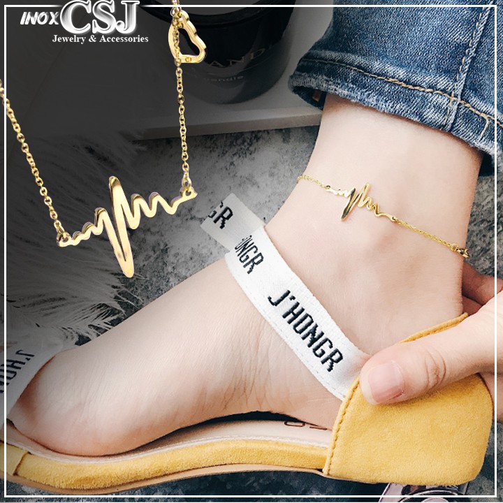 LẮC CHÂN NỮ TITAN HÌNH NHỊP TIM TA574