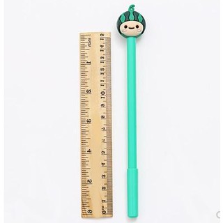 Bút bi mực đen củ quả cute