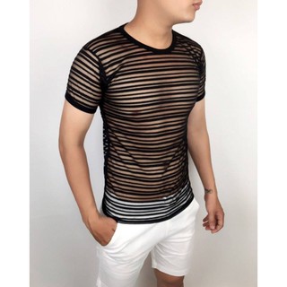 Áo lưới nam tay ngắn