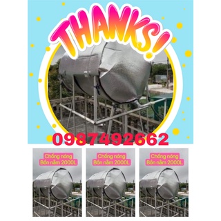 #Vỏ_bọc_chống_nóng téc_bồn_nước ( 500-2000 lít )