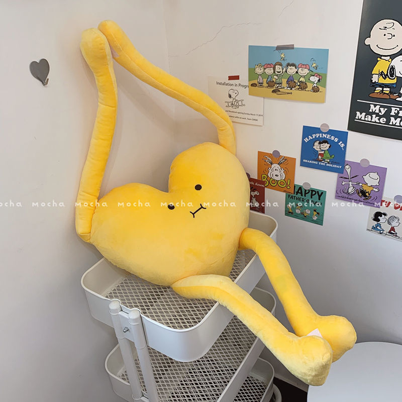 Gối ôm hình nhân vật hoạt hình nhồi bông thiết kế dễ thương