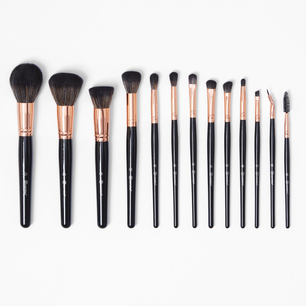 Set cọ BH Cosmetics Signature Rose Gold 13 cây