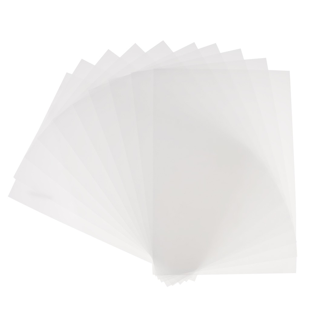 10pcs Heat Shrinkable Paper Shrink Paper Film Sheets for DIY Hanging Charms