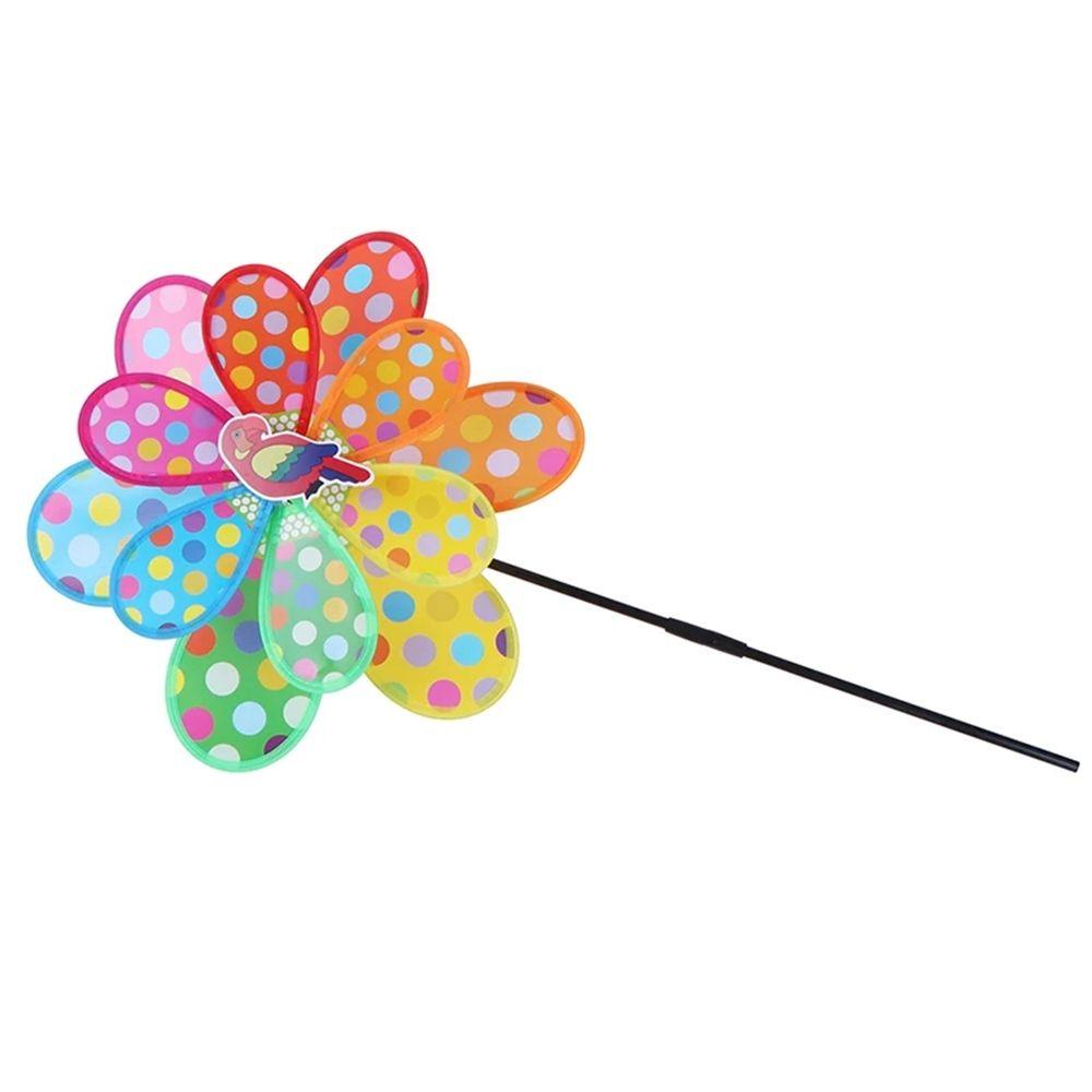 Chong Chóng Đồ Chơi Hai Lớp Thủ Công Ngoài Trời Cho Bé