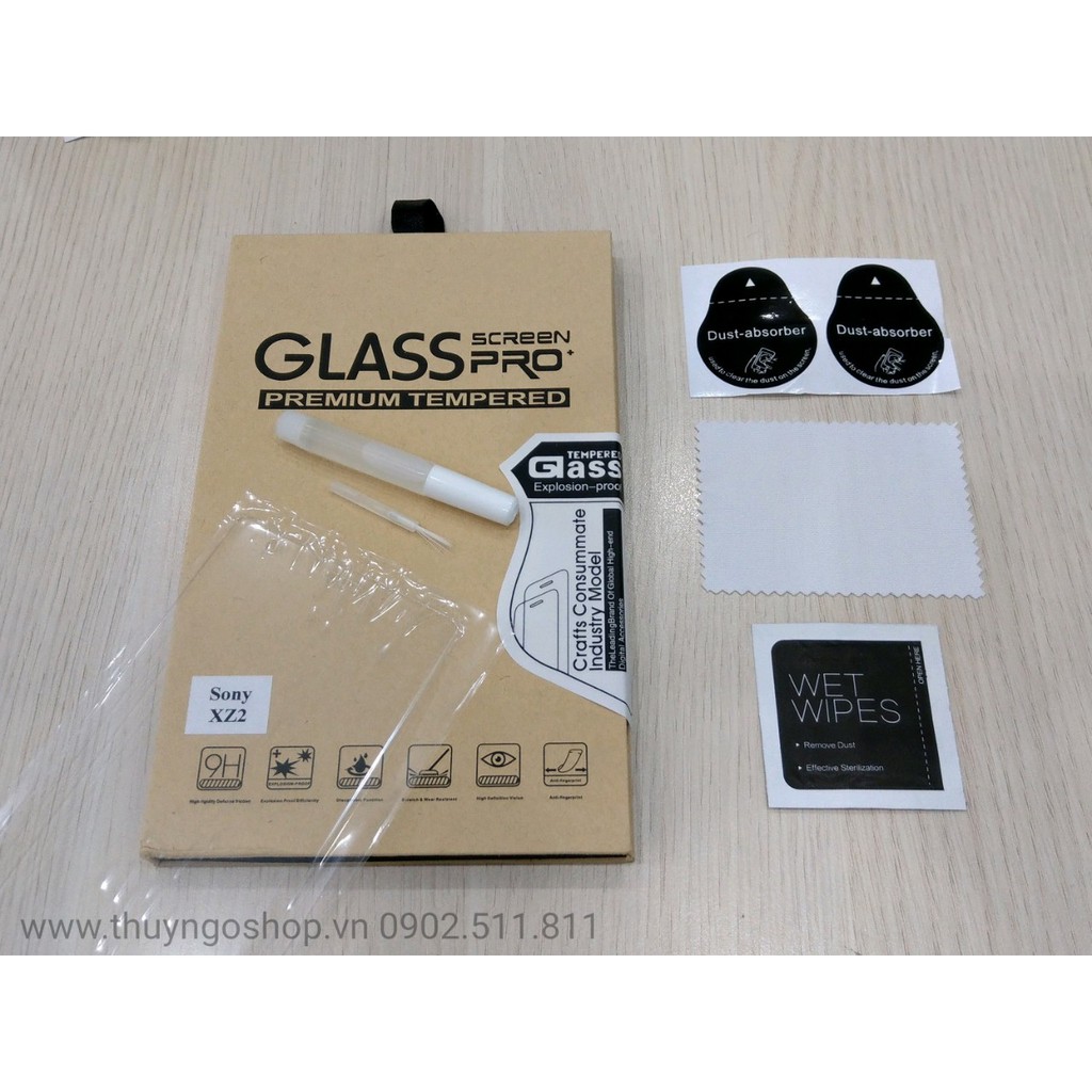 Thuyngoshop - Kính cường lực keo nước UV Sony XZ3 / Xperia 1 / Xperia 5 / Xperia 1 Mark II