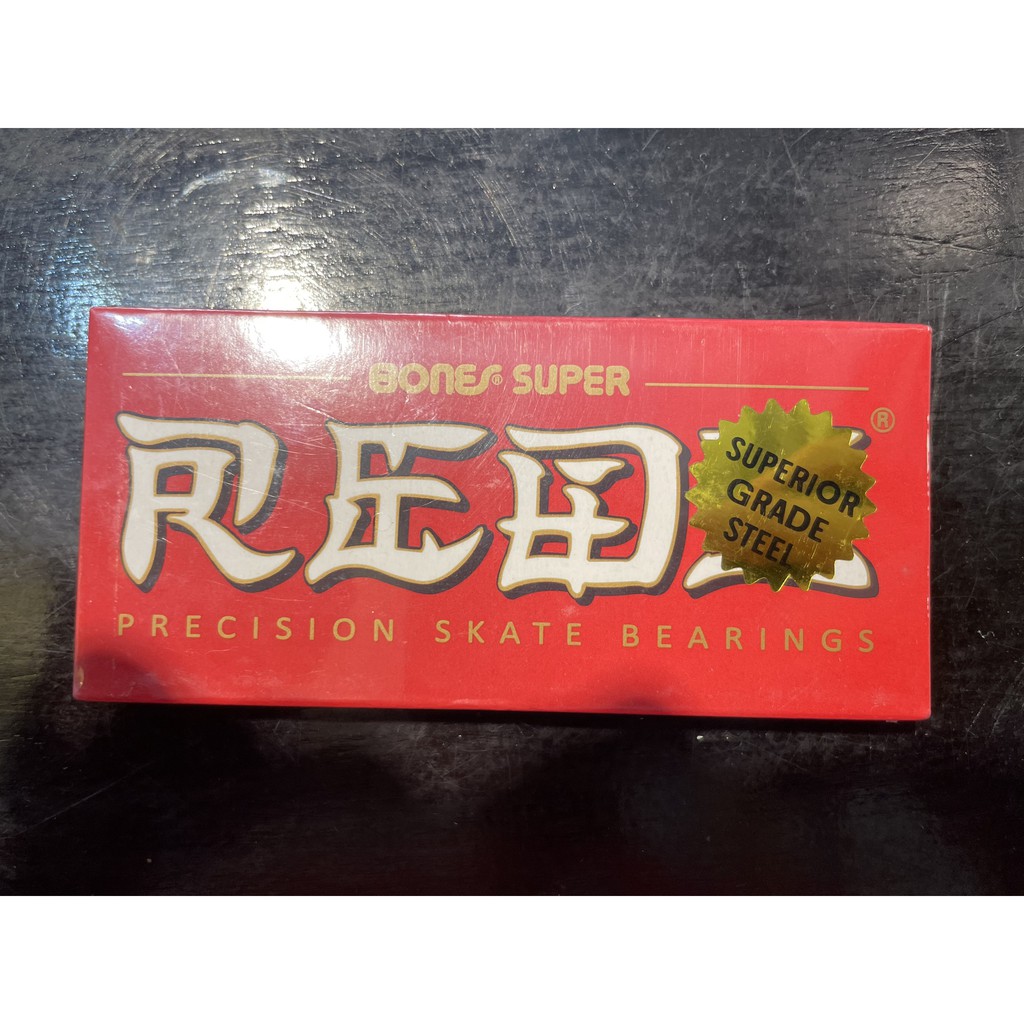 Ổ bi ván trượt cao cấp -  BONES REDS super, classic - 8pcs Skate Bearings