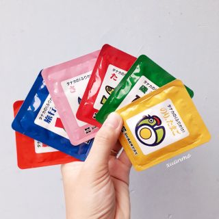 Set 6 gói gia vị rắc cơm nội địa Nhật cho bé 1y+