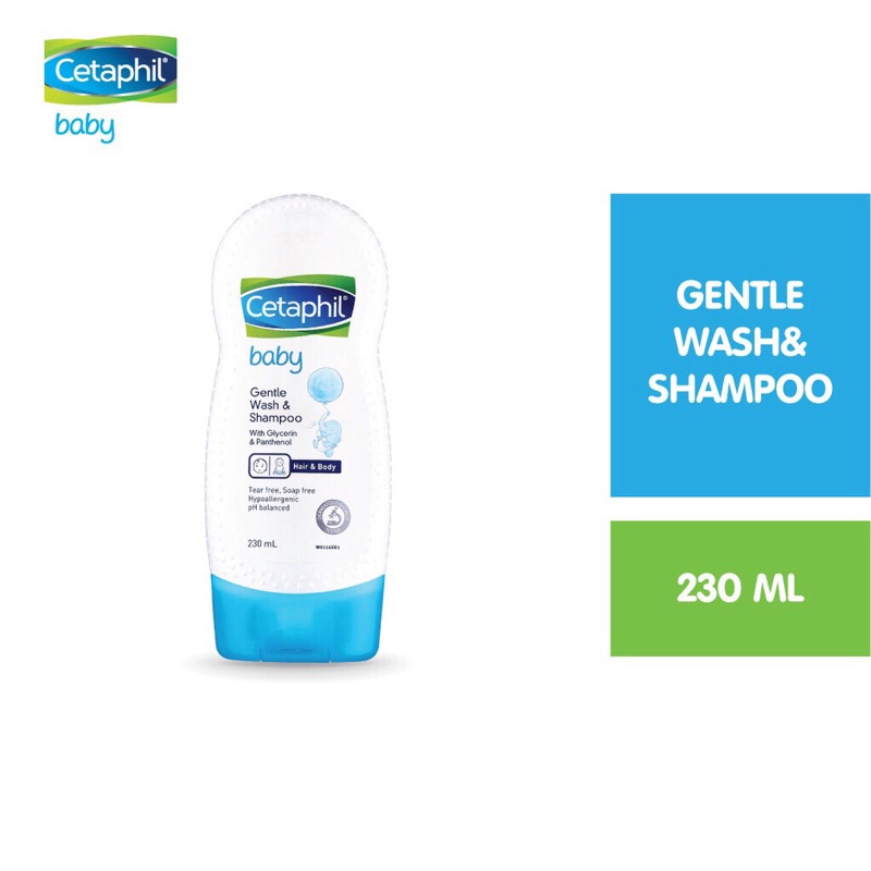 SỮA TẮM/ GỘI/LOTION CETAPHIL GENTLE WASH CHO BÉ TỪ SƠ SINH 230ML CỦA ĐỨC